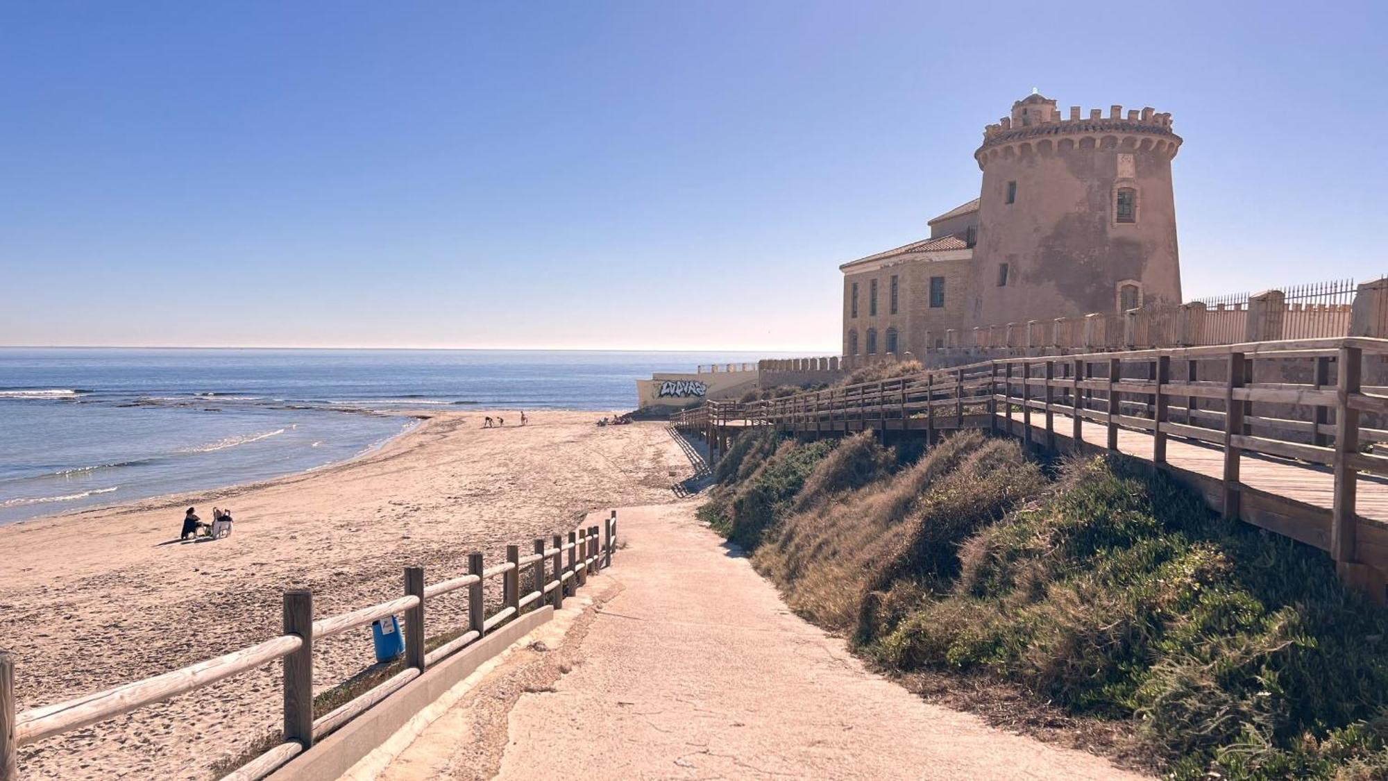 La Torre - Terraza Y Vistas Al Mar Daire Torre de la Horadada Dış mekan fotoğraf